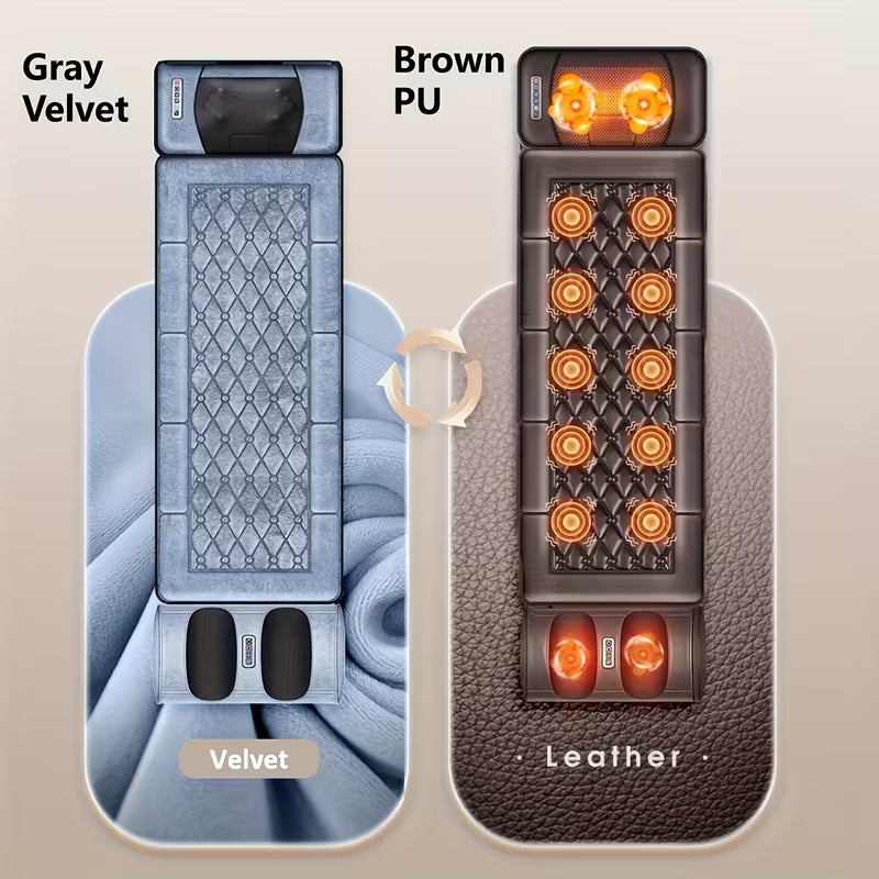 Masseur corporel complet pliable avec massage des pieds | Polyuréthane, Alimentation par prise, Idéal pour la relaxation et, Marque: SHINY ROSY LIFE