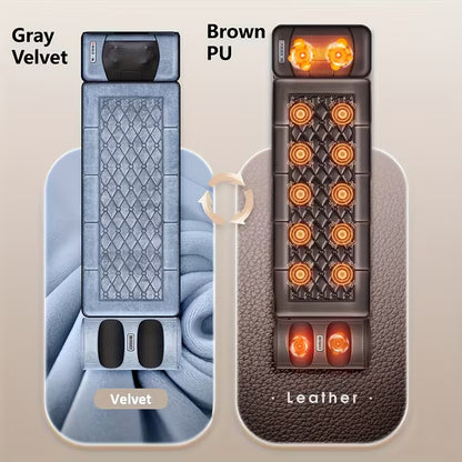 Masseur corporel complet pliable avec massage des pieds | Polyuréthane, Alimentation par prise, Idéal pour la relaxation et, Marque: SHINY ROSY LIFE